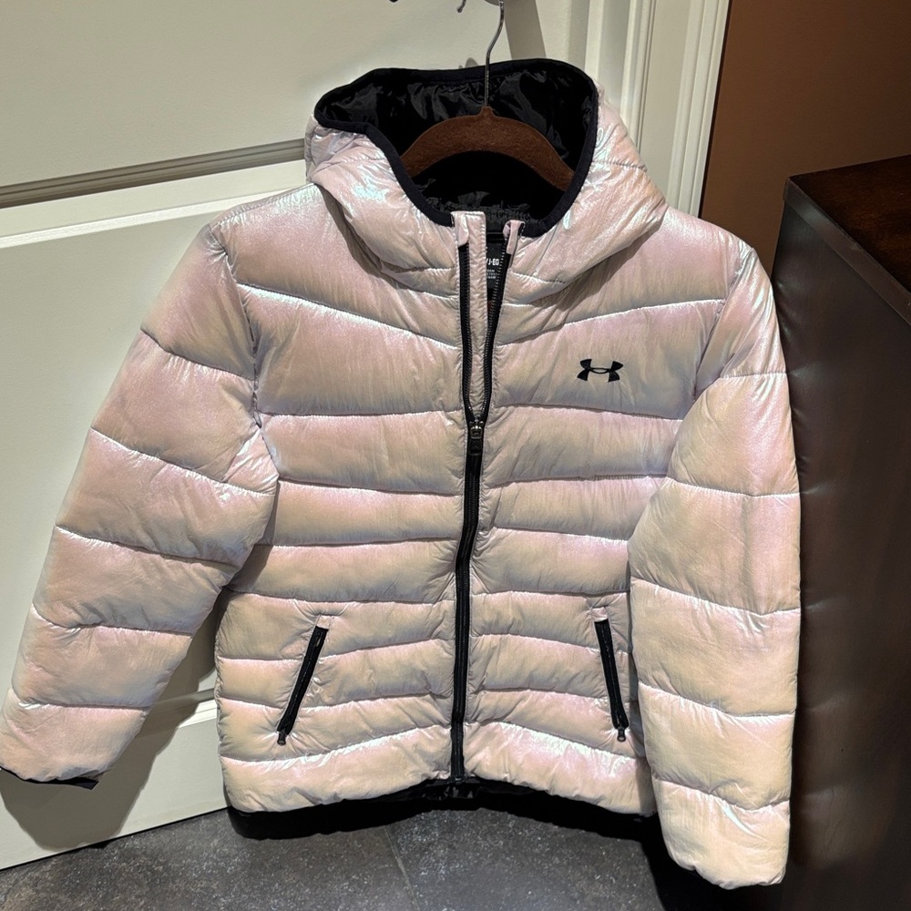 Under Armour Shimmering White Puffer Jacket